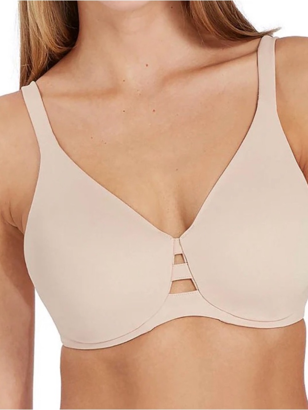SPANX Low Profile Minimizer Bra light tan Beige